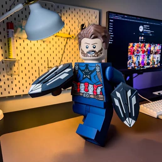 CAPTAIN AMERICA (Infinity War) Modular Figure!