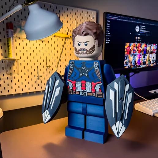 CAPTAIN AMERICA (Infinity War) Modular Figure!