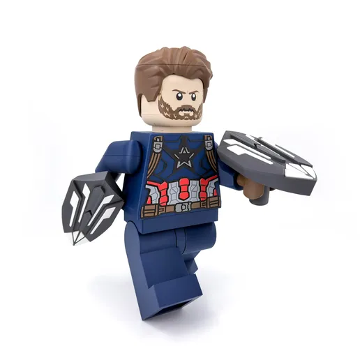 CAPTAIN AMERICA (Infinity War) Modular Figure!