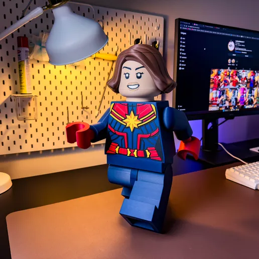 Captain Marvel Modular Figure!