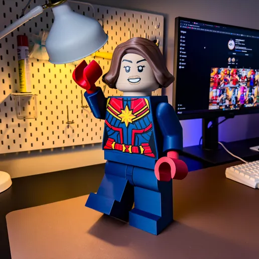 Captain Marvel Modular Figure!