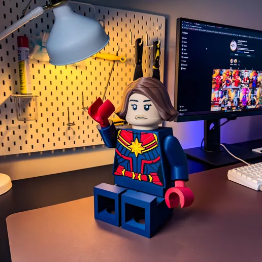 Captain Marvel Modular Figure!