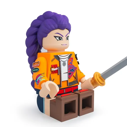 K-Pop Rumi Modular Figure