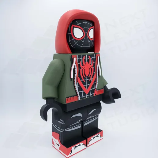 Miles Morales Spider-Man Modular Figure