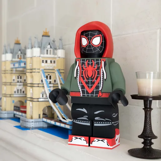 Miles Morales Spider-Man Modular Figure