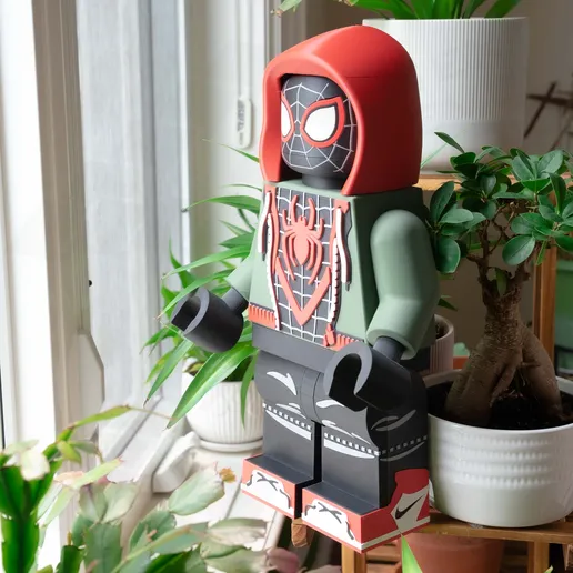 Miles Morales Spider-Man Modular Figure
