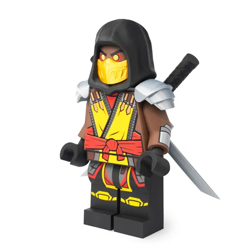 Mortal Kombat Scorpion Modular Figure