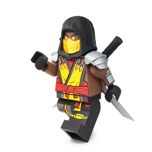 Mortal Kombat Scorpion Modular Figure