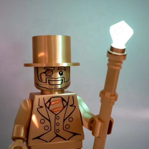 Mr. Gold – Giant Modular Minifigure (16")