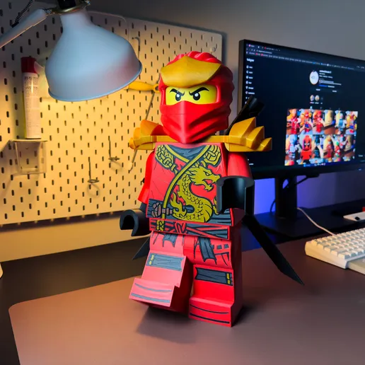 Ninja of Fire Modular Figure