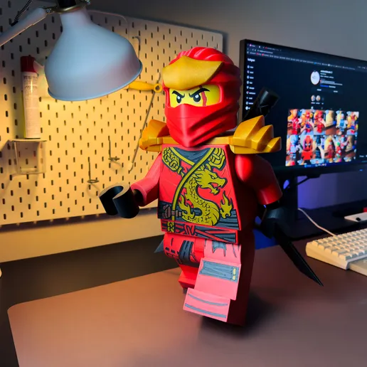Ninja of Fire Modular Figure