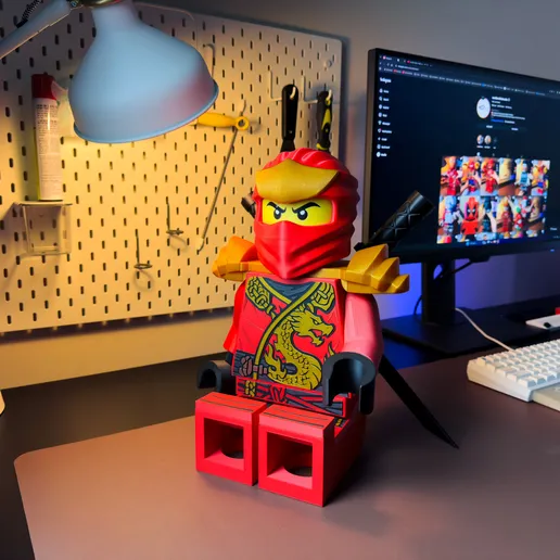 Ninja of Fire Modular Figure