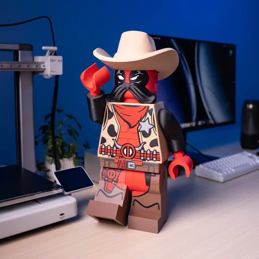 Sheriff Deadpool Modular Figure