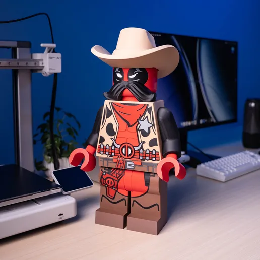 Sheriff Deadpool Modular Figure