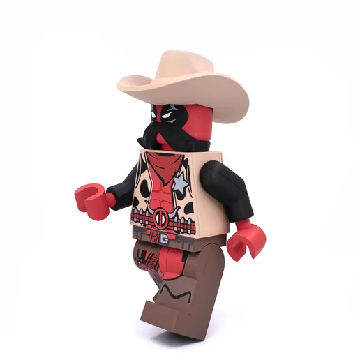 Sheriff Deadpool Modular Figure