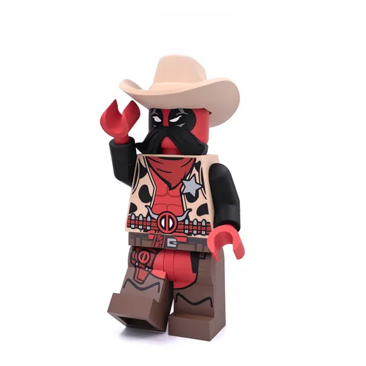 Sheriff Deadpool Modular Figure