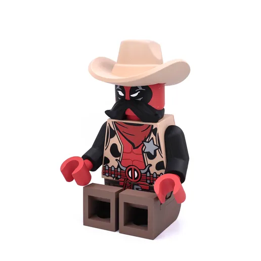 Sheriff Deadpool Modular Figure