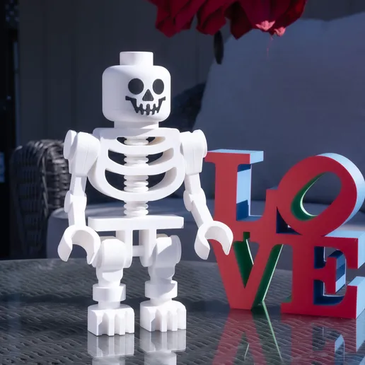 Skeleton Giant Minifigure (16") – Standalone Design!