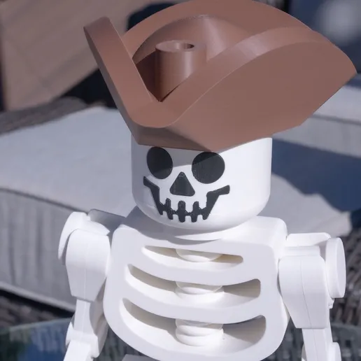 Skeleton Pirate Giant Minifigure (16") – Standalone Swashbuckler!