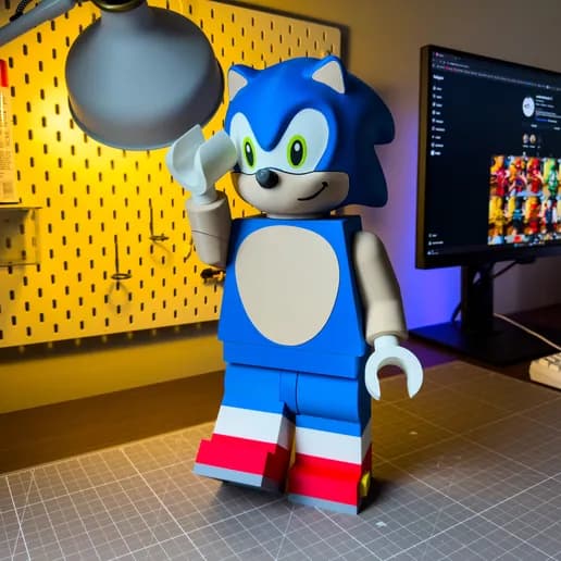 Sonic the Hedgehog Modular Figure