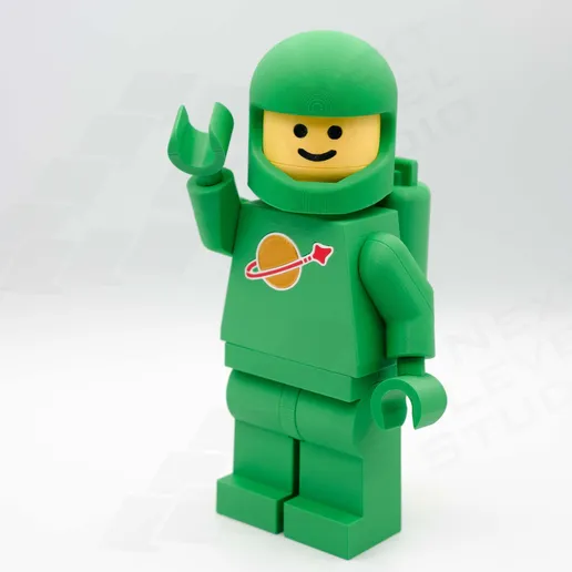 Spaceman Giant Minifigure (16") – Classic & Benny Edition!