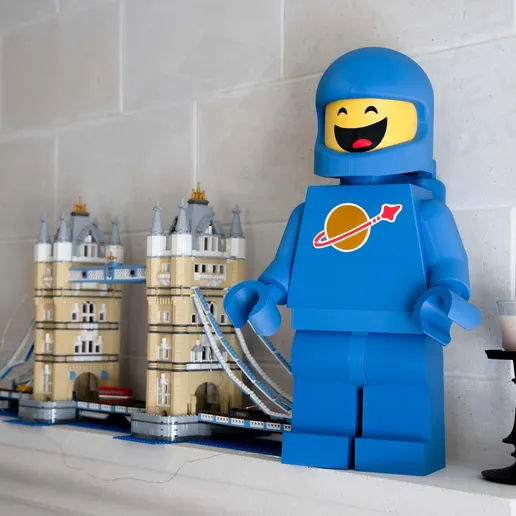 Spaceman Giant Minifigure (16") – Classic & Benny Edition!