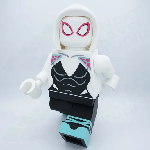 Spider Gwen Giant Minifigure (16") – Standalone Heroine!