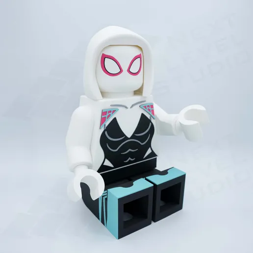 Spider Gwen Giant Minifigure (16") – Standalone Heroine!