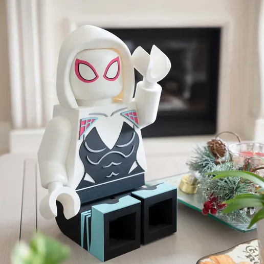 Spider Gwen Giant Minifigure (16") – Standalone Heroine!