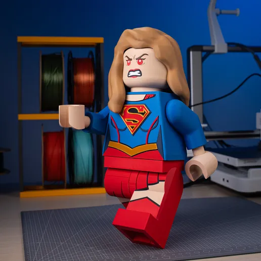 Supergirl Modular Figure