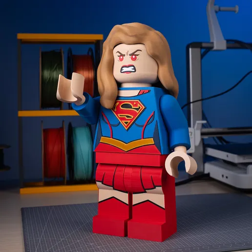 Supergirl Modular Figure