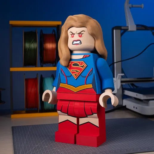Supergirl Modular Figure