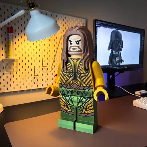 The Aquaman Modular Figure! King of Atlantis