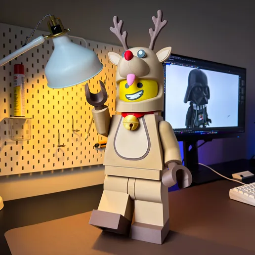 The Christmas Reindeer Modular Figure