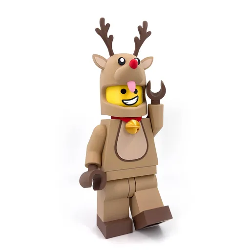 The Christmas Reindeer Modular Figure