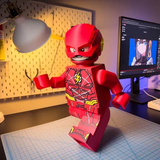 The Flash Modular Figure, Fastest Figure Alive!