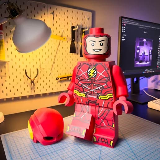 The Flash Modular Figure, Fastest Figure Alive!