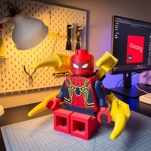The Iron Spider Modular Figure! Infinity Gauntlet Ready