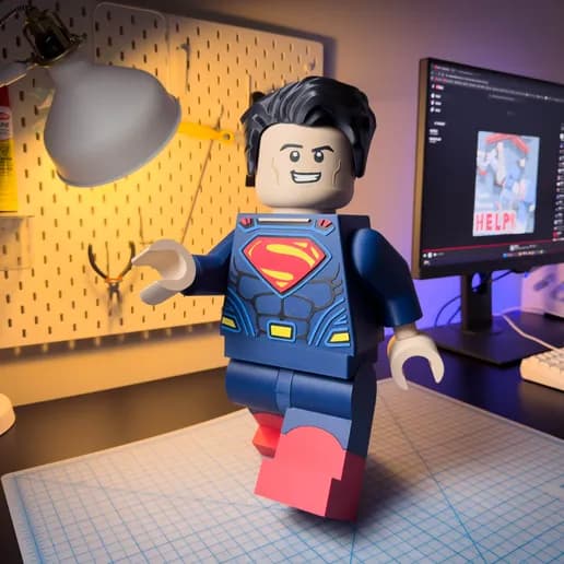 Superman Man of Steel Modular Figure