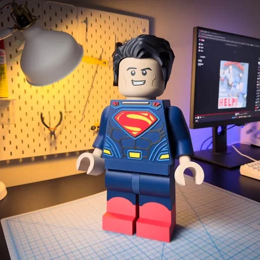 Superman Man of Steel Modular Figure