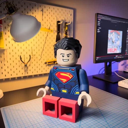 Superman Man of Steel Modular Figure