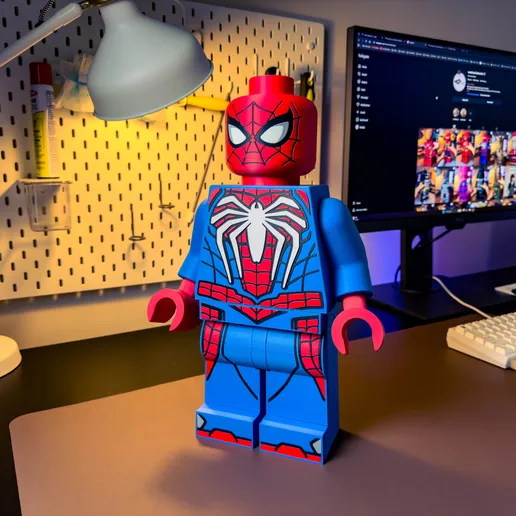 The PS4 Spider-Man Modular Figure!