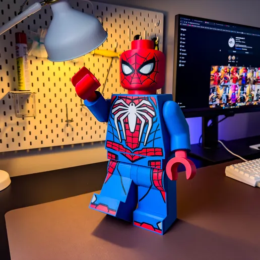 The PS4 Spider-Man Modular Figure!