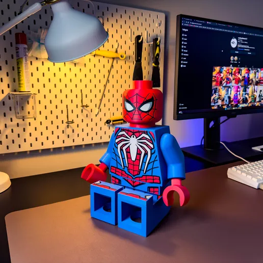 The PS4 Spider-Man Modular Figure!