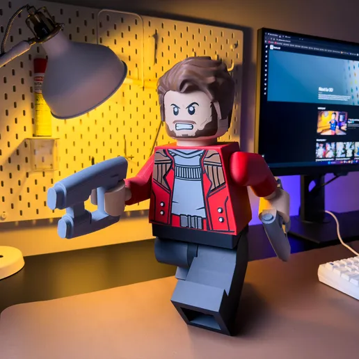 The Star-Lord Modular Figure! Legendary Outlaw
