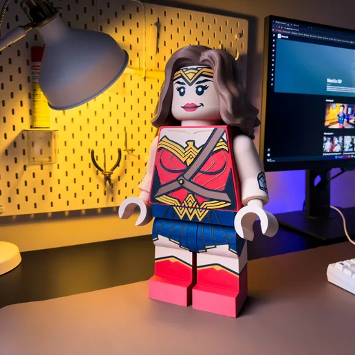 The Wonder Woman Modular Figure! Warrior of Themyscira