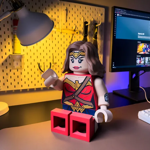 The Wonder Woman Modular Figure! Warrior of Themyscira