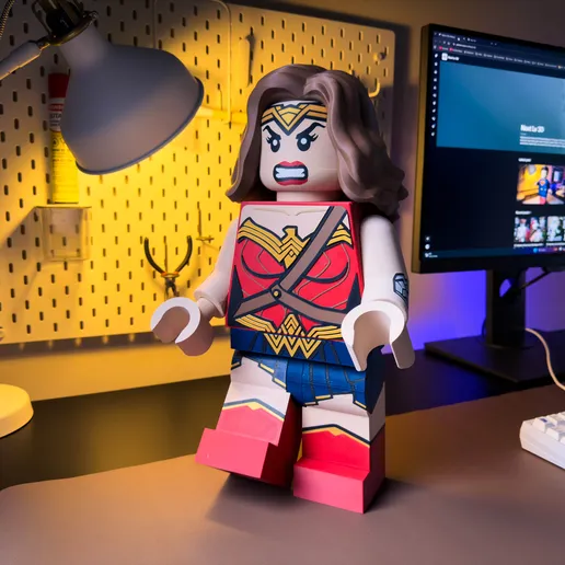 The Wonder Woman Modular Figure! Warrior of Themyscira