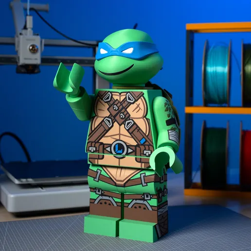 TMNT Leonardo Modular Figure